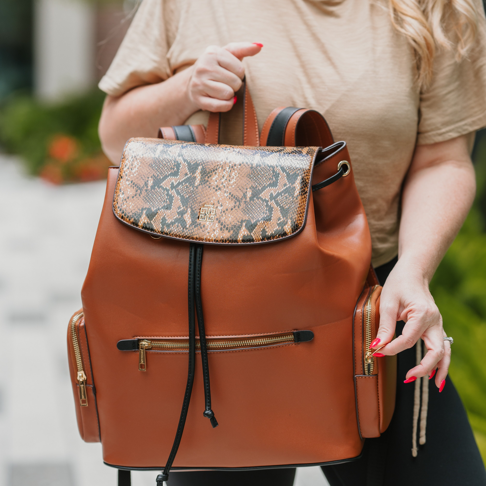 best leather backpack women Windsor Model:FLN-1919-2 roomy on the inside branded daypacks Penn Passion II Combo