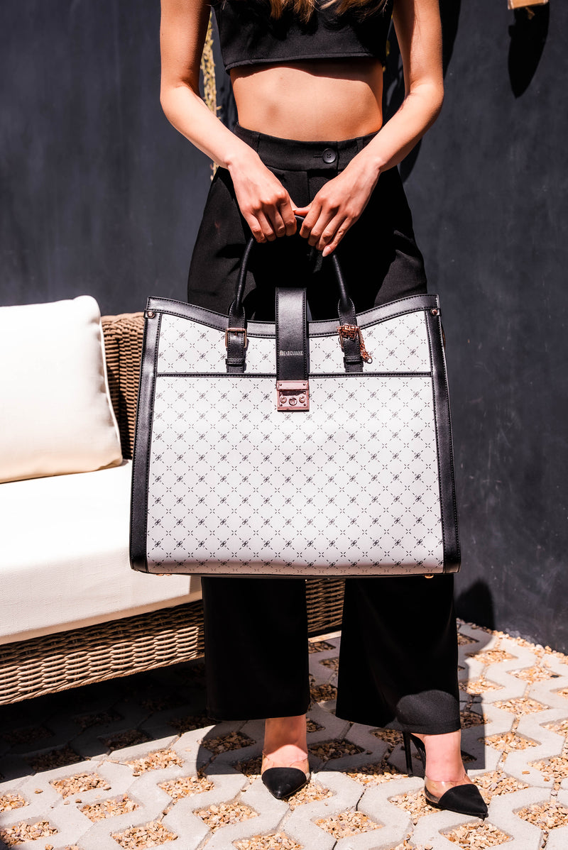 Glam Grey Kinsley Model - Main Image