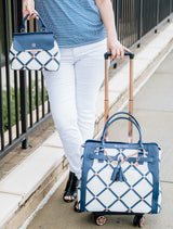 Rila Yale Blue and Cream Entire Ensemble