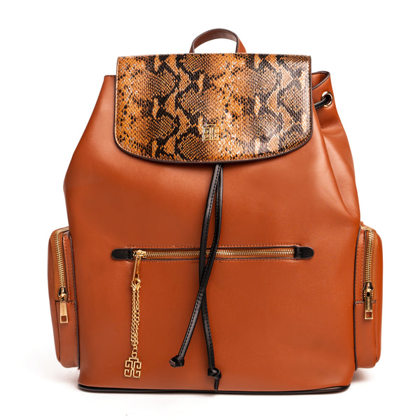 Sienna Snakeskin Windsor Backpack